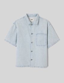 Chemise manches courtes ray&eacute;e