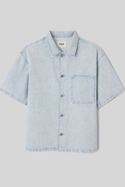 Chemise manches courtes ray&eacute;e