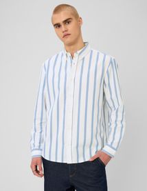 Chemise manches longues ray&eacute;e