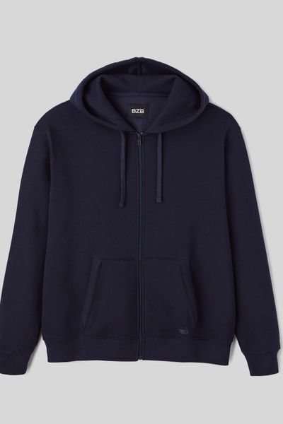 Sweat zipp&eacute; &agrave; capuche