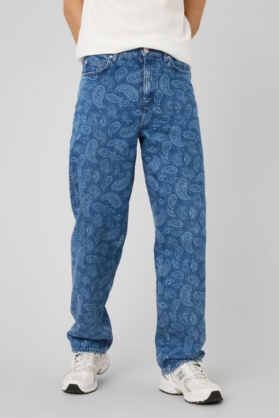 Jean loose paisley