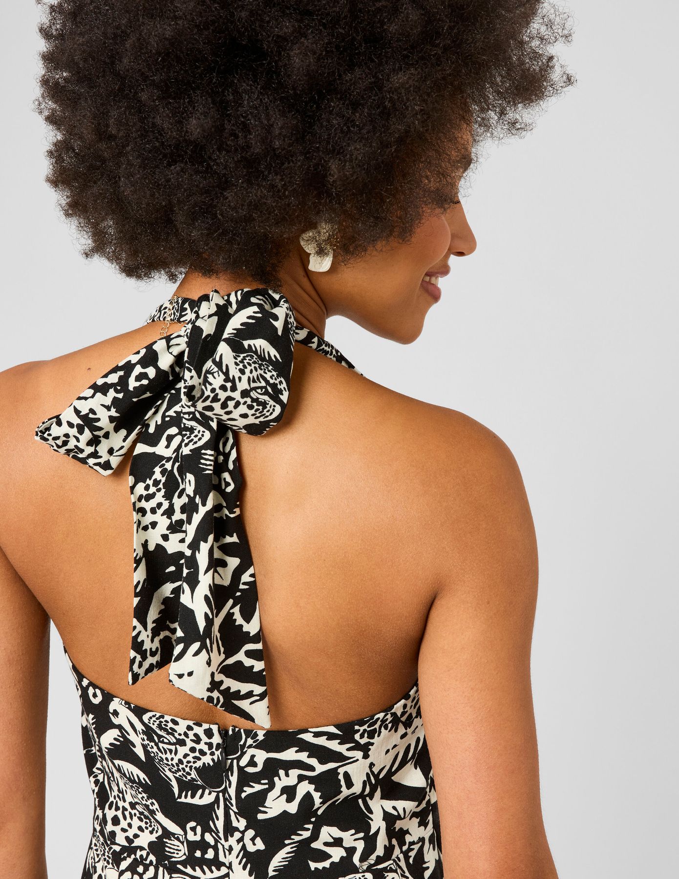 Combinaison imprim&eacute;e en lyocell