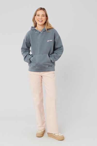 Pantalon straight velours