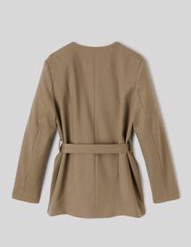 Blazer ceintur&eacute;