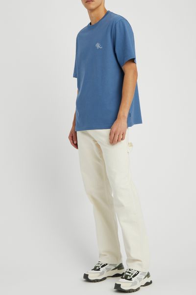 T-shirt broderie poitrine