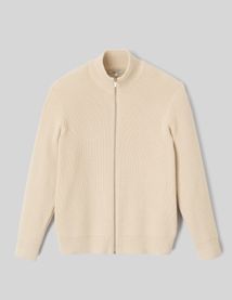 Pull col montant zippé