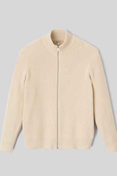 Pull col montant zippé