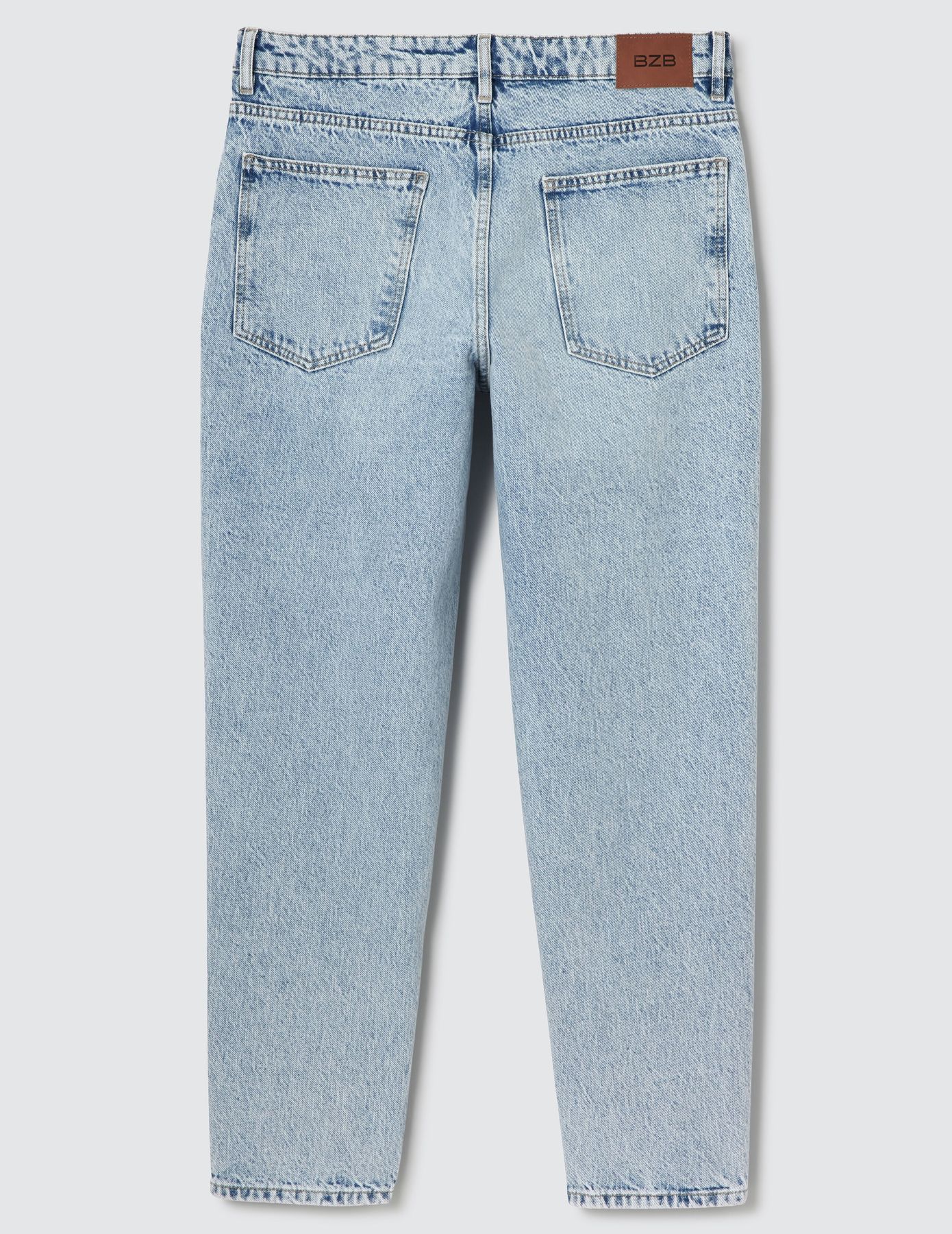 Jean relaxed bleach