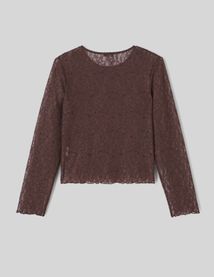 T-shirt dentelle