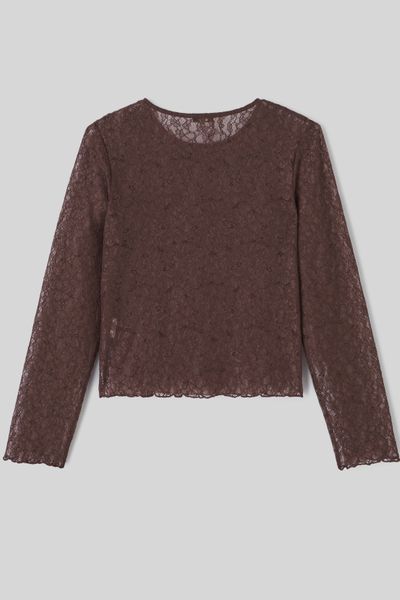 T-shirt dentelle