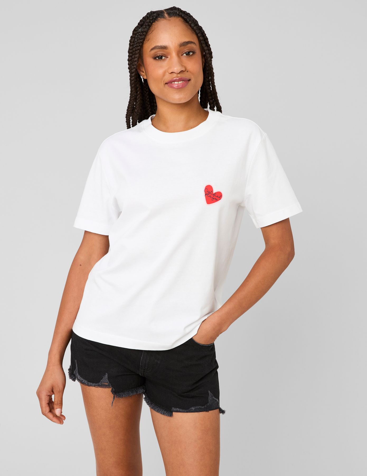 T-shirt imprim&eacute; devant/ dos