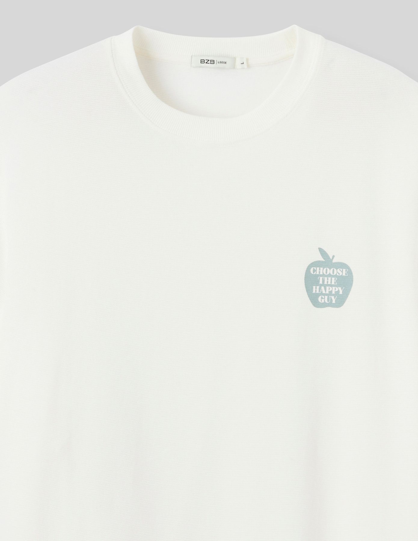T-shirt matière fantaisie