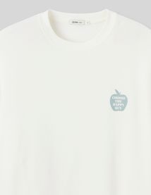 T-shirt matière fantaisie