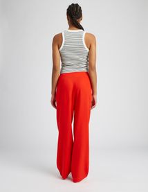 Pantalon wide leg