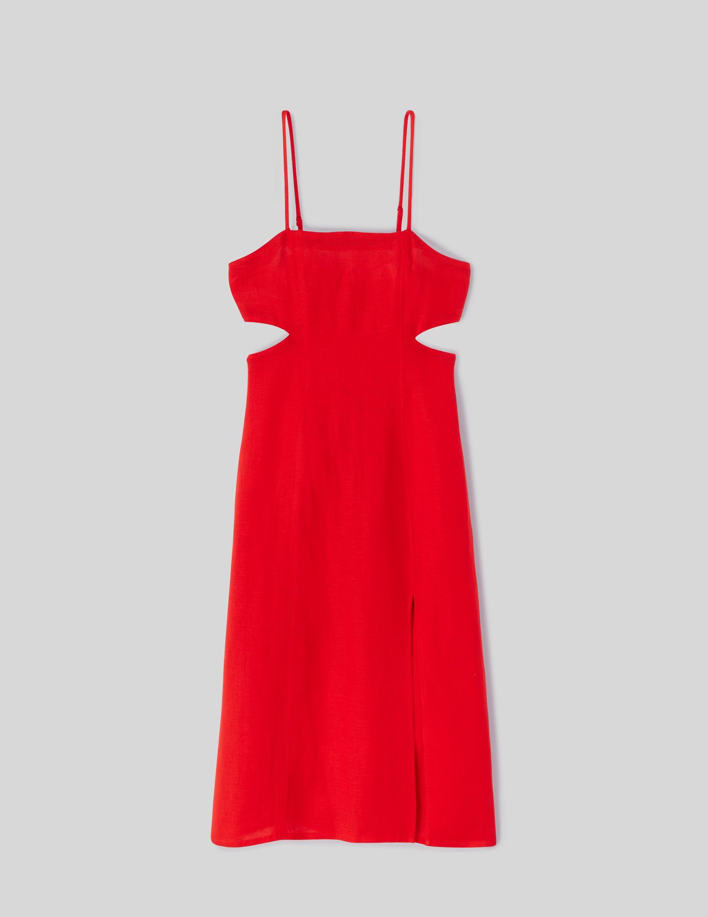 Robe longue en lin