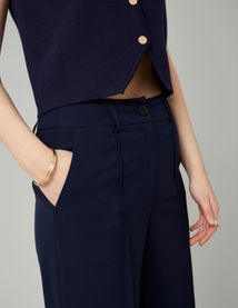 Pantalon à revers