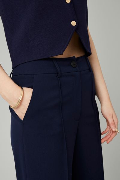 Pantalon à revers