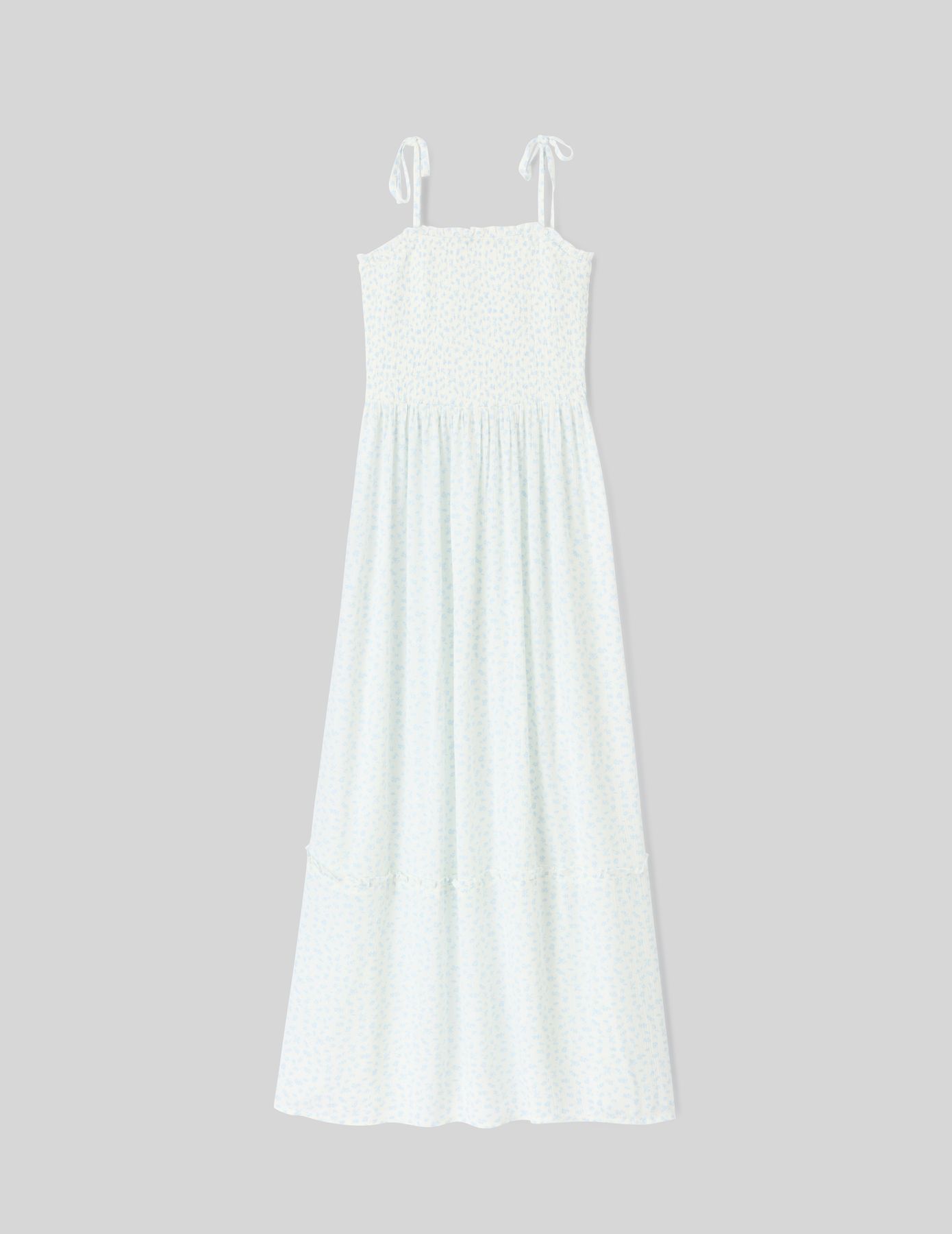 Robe longue imprimée