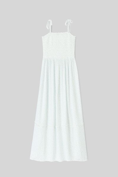Robe longue imprimée