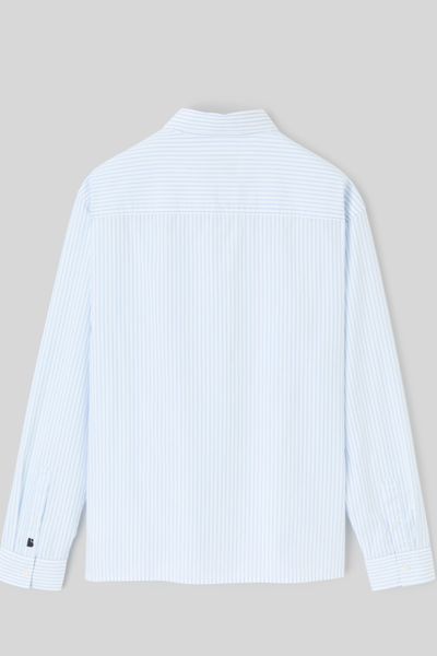 Chemise &agrave; rayures fines