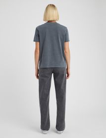 T-shirt imprim&eacute; paillettes