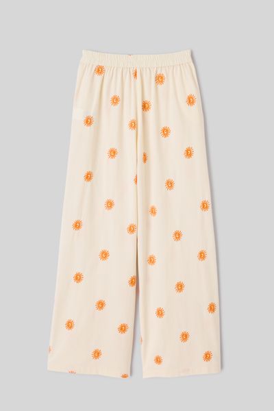 Pantalon brod&eacute;