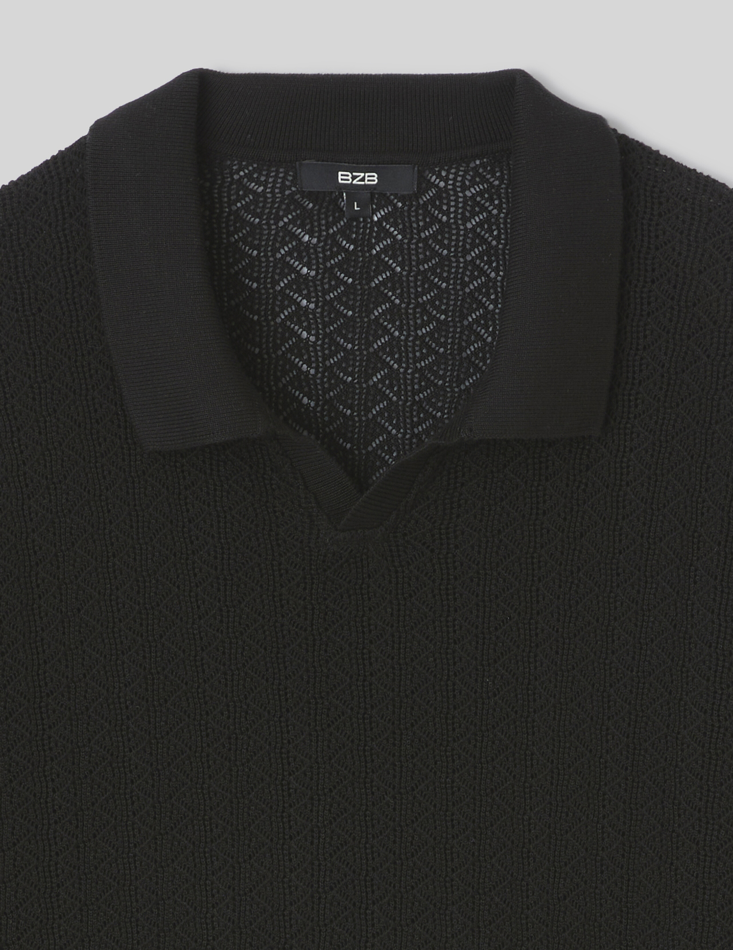 Polo mati&egrave;re fantaisie