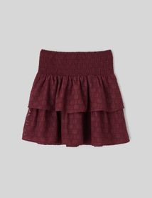 Jupe courte jacquard