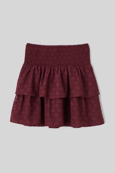 Jupe courte jacquard