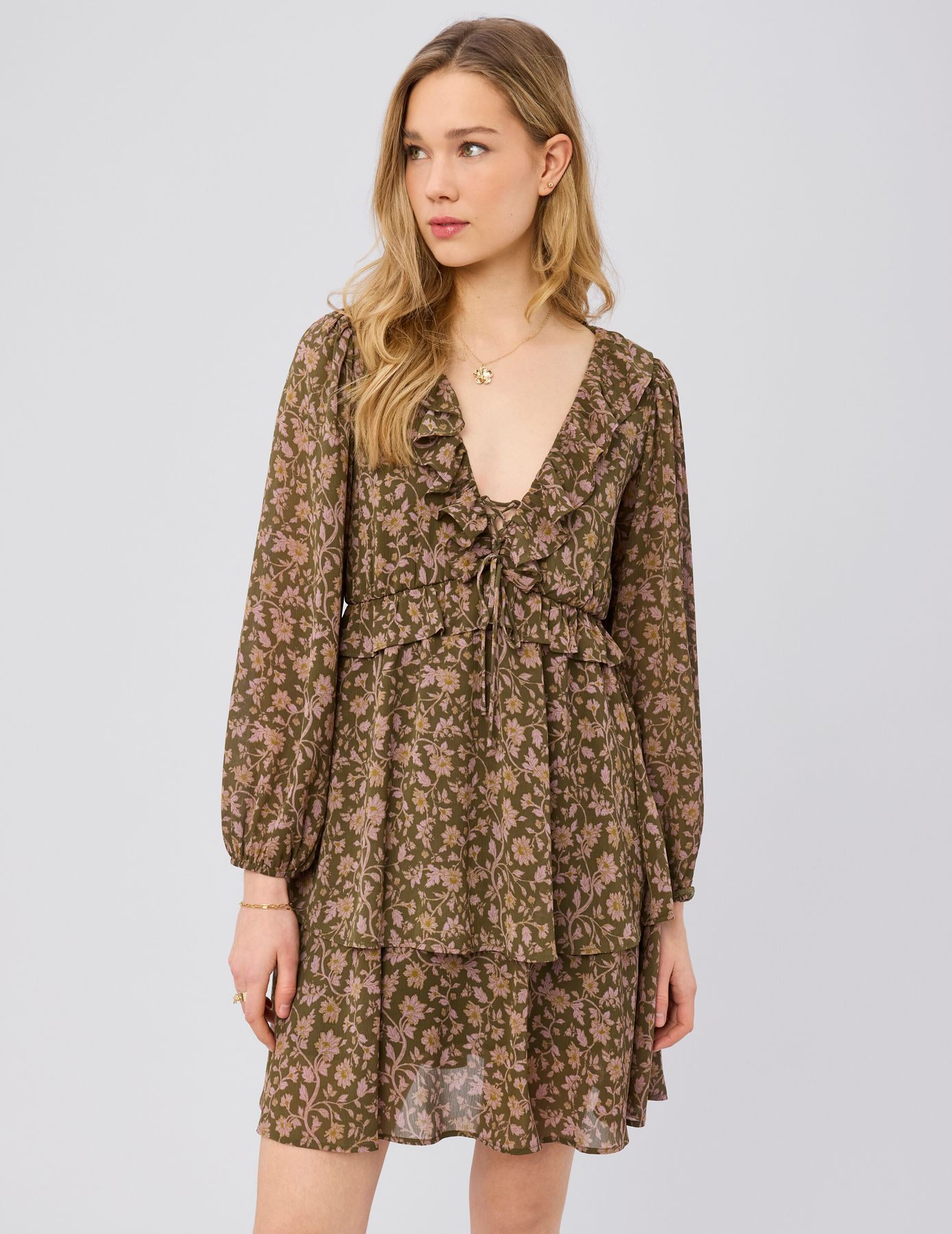 Robe imprim&eacute; fleuri