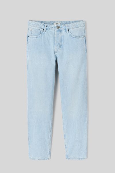 Jean relaxed bleach