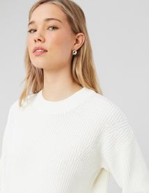 Pull maille chenille