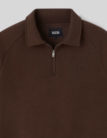 Sweat col polo