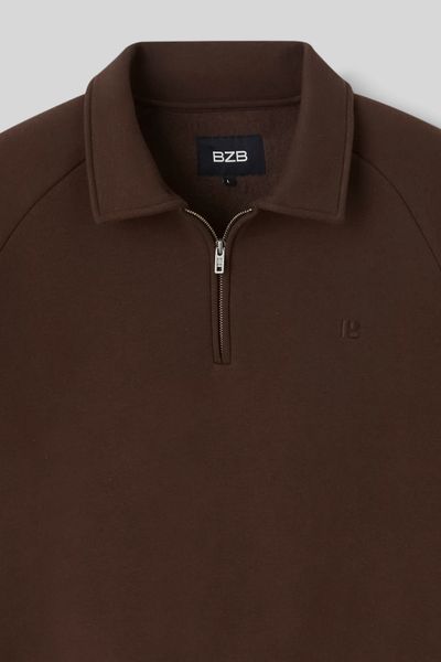 Sweat col polo