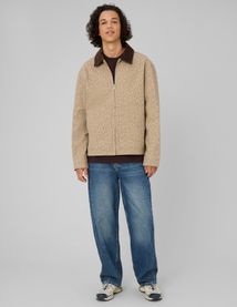Veste zipp&eacute;e imprim&eacute;e