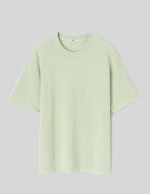 T-shirt maille textur&eacute;e