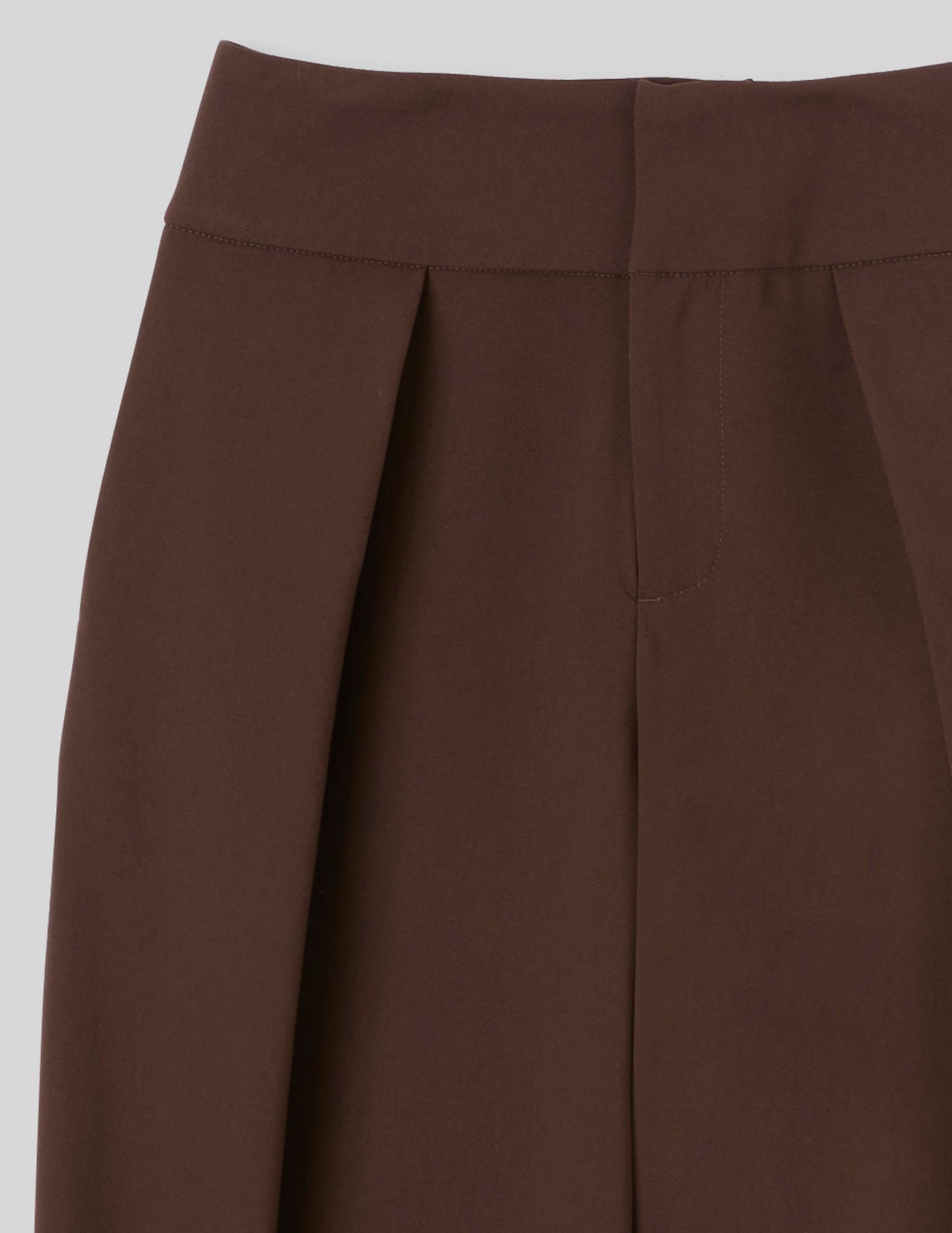 Pantalon ample pliss&eacute;
