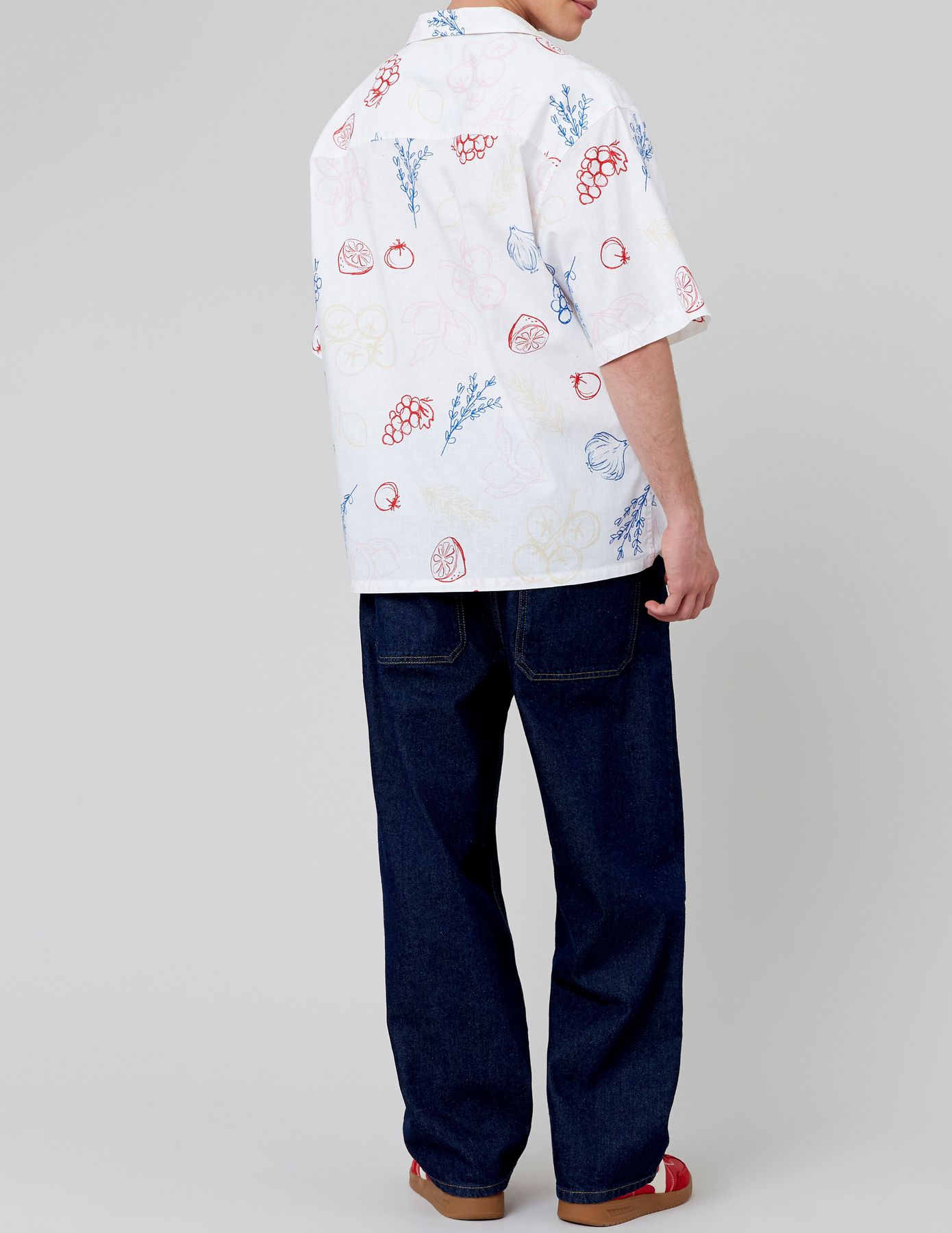 Chemise manches courtes imprim&eacute;e