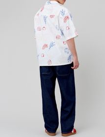 Chemise manches courtes imprim&eacute;e