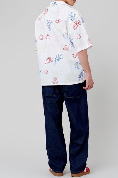 Chemise manches courtes imprim&eacute;e