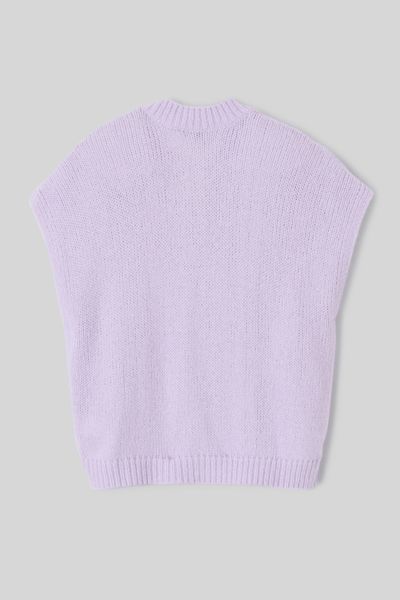 Gilet sans manches boutonné