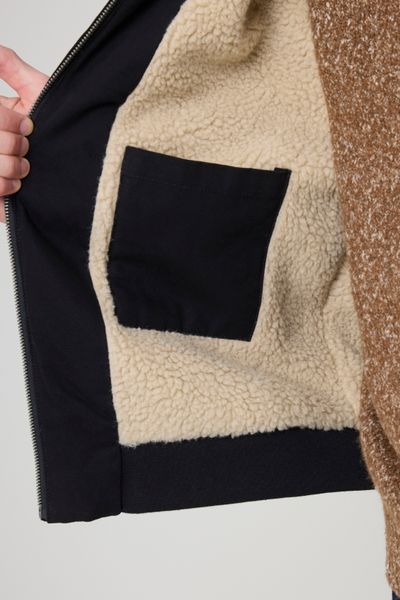 Blouson à capuche en canvas