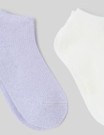 Lot de 3 paires de socquettes lurex