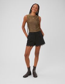 D&eacute;bardeur paillet&eacute;
