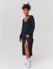Robe longue imprimée