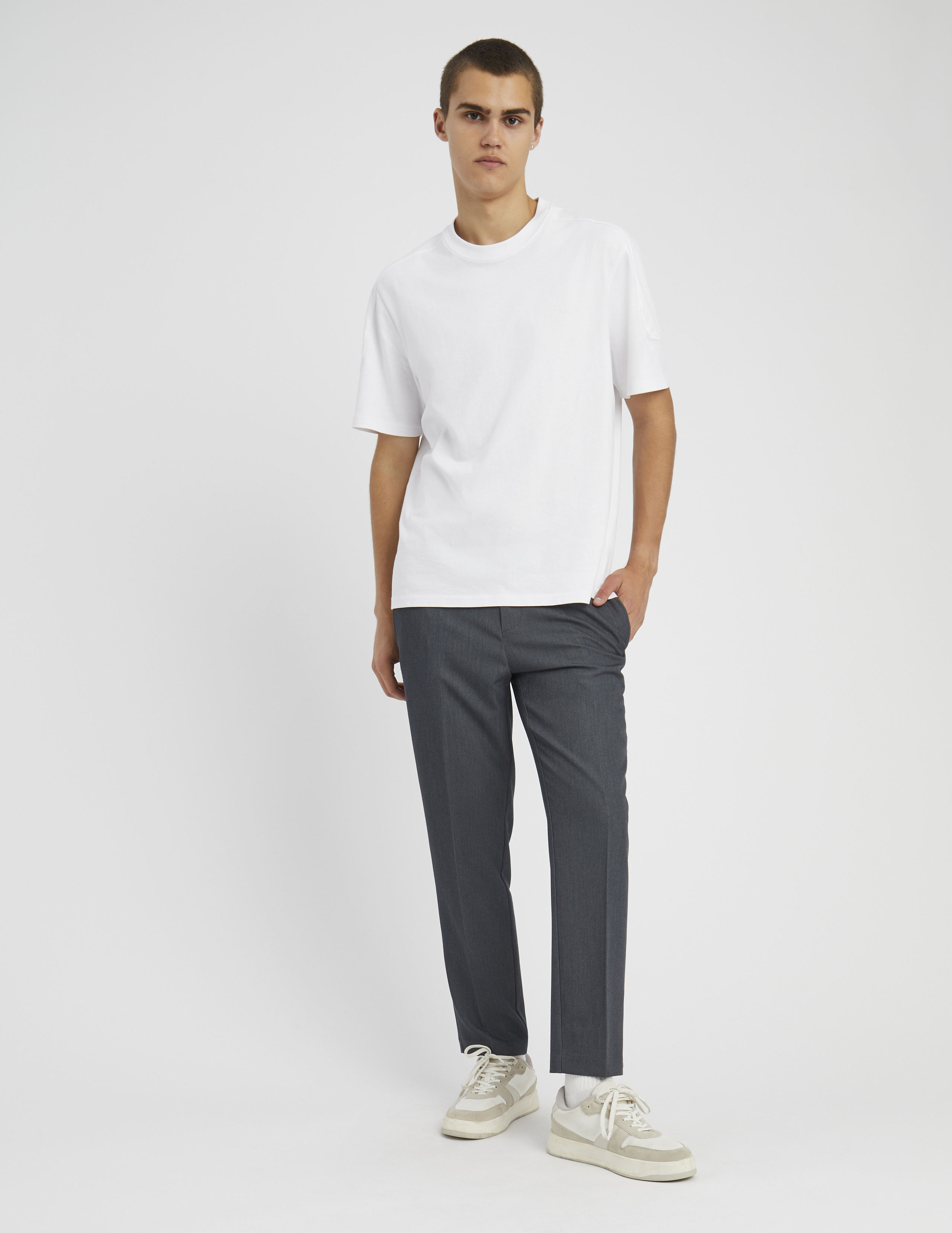 Pantalon fluide uni homme online