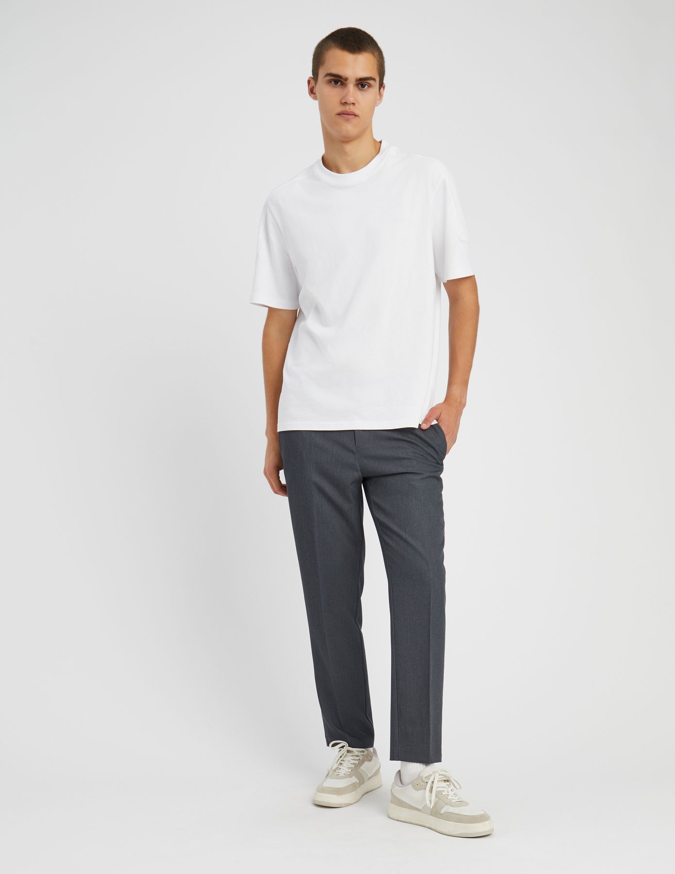 Pantalon de ville fluide