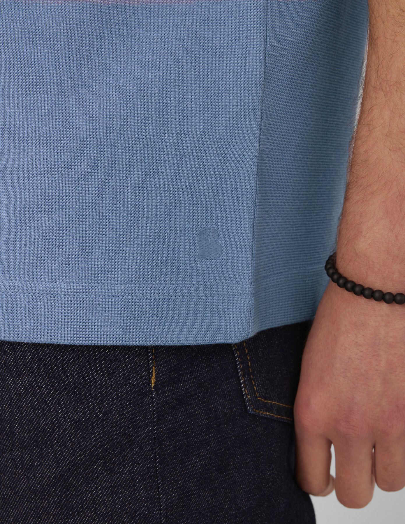 Polo col zipp&eacute;