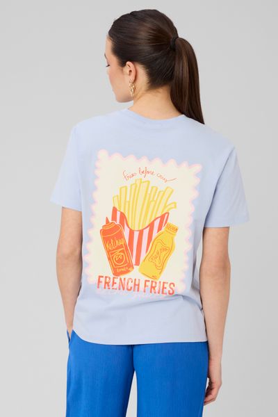 T-shirt imprim&eacute; devant/dos