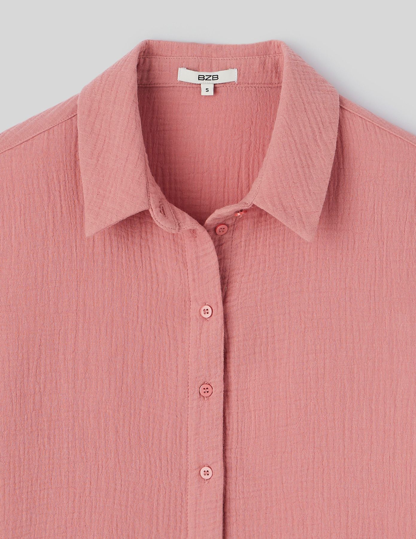 Chemisette en gaze de coton